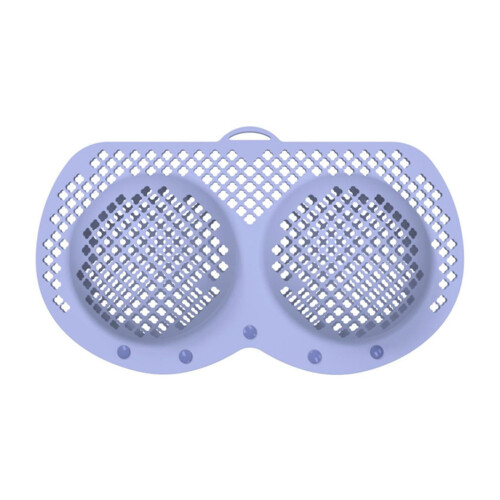 Multiple Use Mesh Wash Bag for Machine Laundry-Light purple