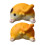 Cartoon Cats Butt Shape Magnets Compacts Design-Striped cat ass 2