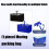 Recyclable Moving Organizer Bag Heavy Duty Waterproof For-Blue 6