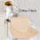 40Pcs Unbleached Cone-Shaped Coffee Filter Papers #V02 12cm 10