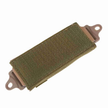 Tactical Helmet Accessory Bag Rail Counter Weight Pouch Tan 20x5cm