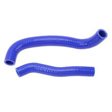 2 Stück Blaues Silikonschlauch-Kühler-Set für ATV, 2007-2008