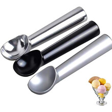 Cuillère en alliage d'aluminium conducteur de chaleur, lot de 3, poignée ergonomique, revêtement antiadhésif, facile à nettoyer, légère et