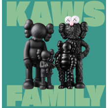 KAWS FAMILY Hardcover Book