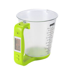 Utensile da cucina elettronico, misurino di precisione con calibrazione automatica digitale e controlli ON/OFF, display LCD ad alta precisione per la