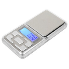 Bilancia digitale tascabile ad alta precisione, mini bilancia portatile per gioielli, dispositivo di misurazione, lettura rapida, piattaforma in