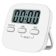 Minuteur de classe pour enseignants, minuteur numérique de cuisine avec grand écran et boutons, minuteur magnétique à compte à rebours avec