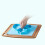Χαριτωμένο σχεδιασμένο για αντιολισθητικό πιάτο ταΐσματος μωρού, πιάτο μωρού Super 4
