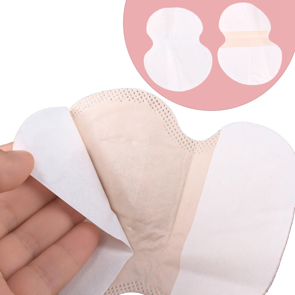 100pcs Underarm Sweat Pads, 9.5x12.5cm, Disposable & Discreet