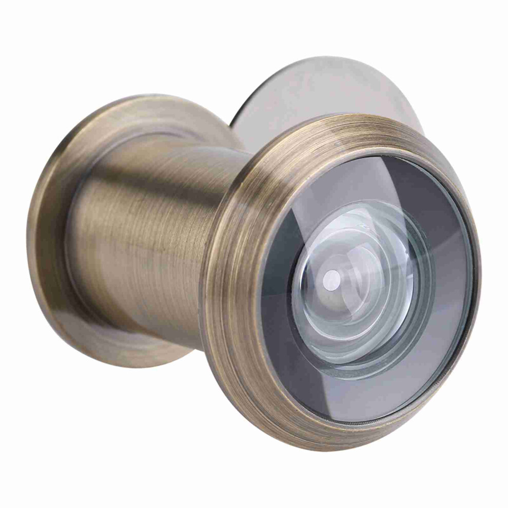 Home Security Optical Glass Door Scope Viewer 220 Wide Angle Bronze 7891362960094
