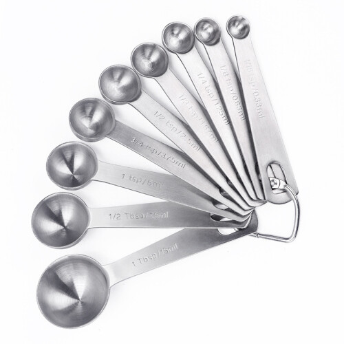 Kitchen Essentials: Stainless Steel Measuring Spoons, Elevating Your Cooking Game With Style And Precision 1