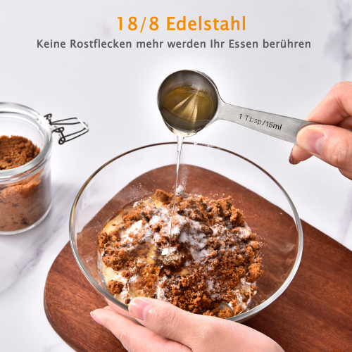 Kitchen Essentials: Stainless Steel Measuring Spoons, Elevating Your Cooking Game With Style And Precision 2