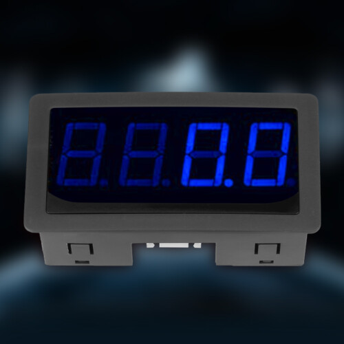 4-Digit LED Tachometer with Hall Proximity System Blue Anti-Interference 2