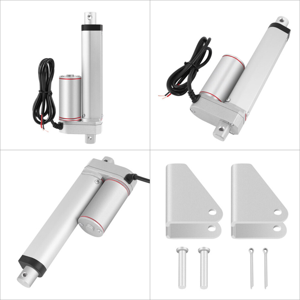 Heavy Duty 12V Linear Actuator Motor 100Mm Stroke Low Noise Design 5091362962117
