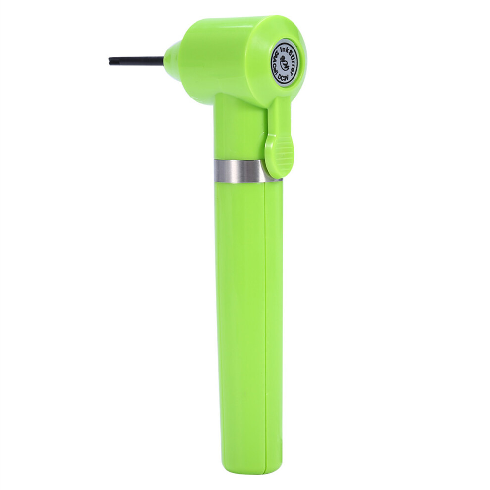 Green Electric Tattoo Ink Mixer With 5 Sticks Â Fluorescent Portable