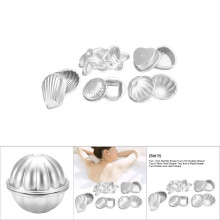 High Quality Aluminium Alloy Molds - Effortless Bath Bomb Making