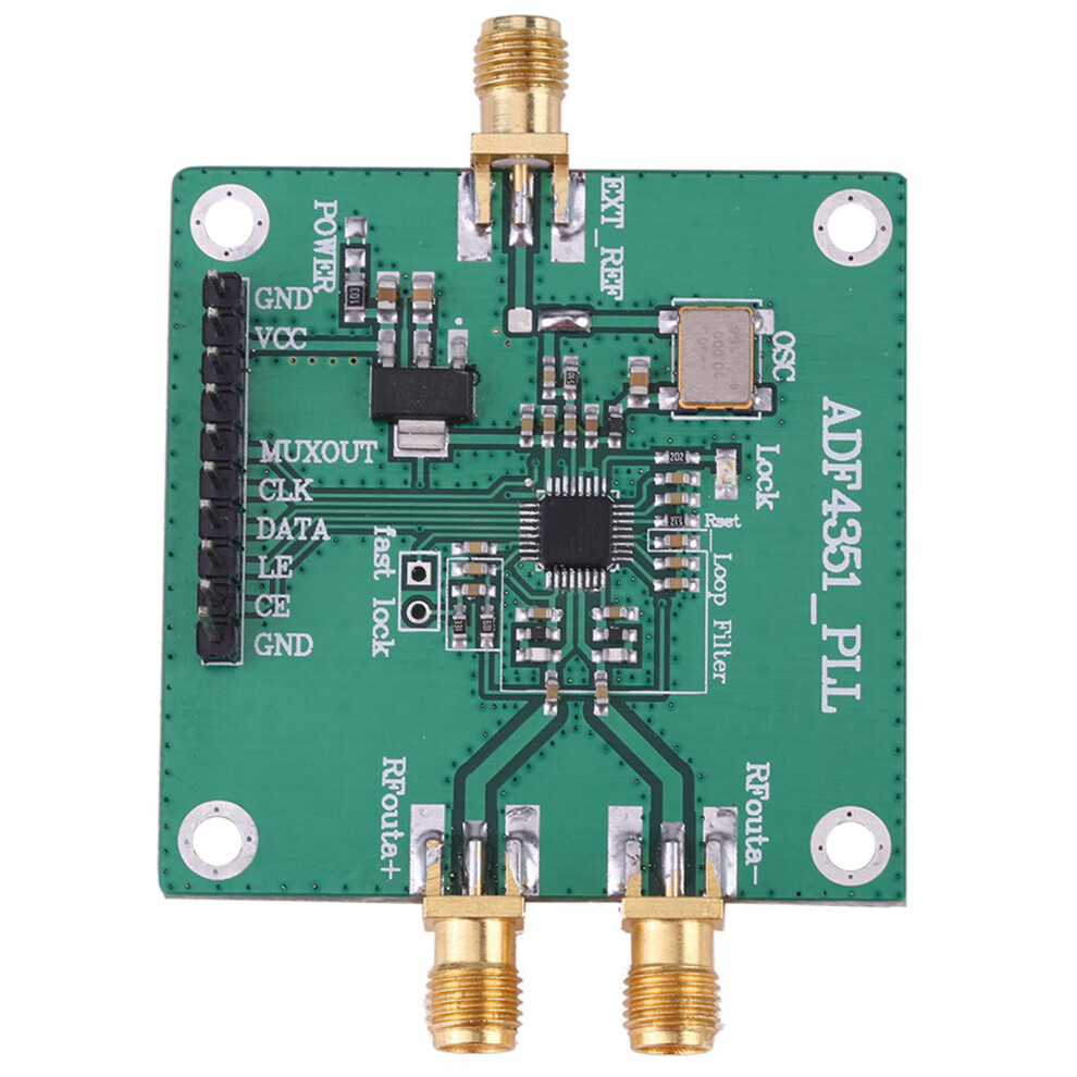 Pll Rf Signal Source Adf4351 35M-4.4Ghz Frequency Synthesizer Development Board 8431362962170