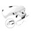 Stirnbandlupe mit 5 Linsen, Doppel-LED-Licht, 12
