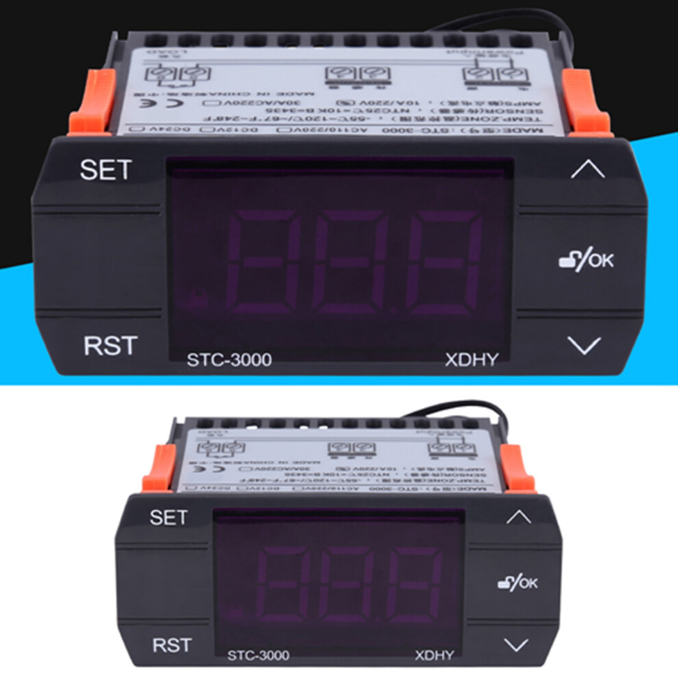 Stc-3000 Thermostat: Accurate Digital Temperature Control With Touch Sensor 5091362962940