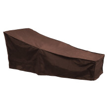 Lightweight Design Outdoor Chaise Lounge Cover, UV Ray Blocking Patio Furniture Protector, Dependable Protection with Drawstring Secure Fit, Weatherpr