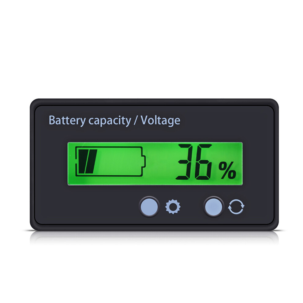Universal Lcd Backlit Battery Capacity & Voltage Meter Tester Easy Setup 8701362964147