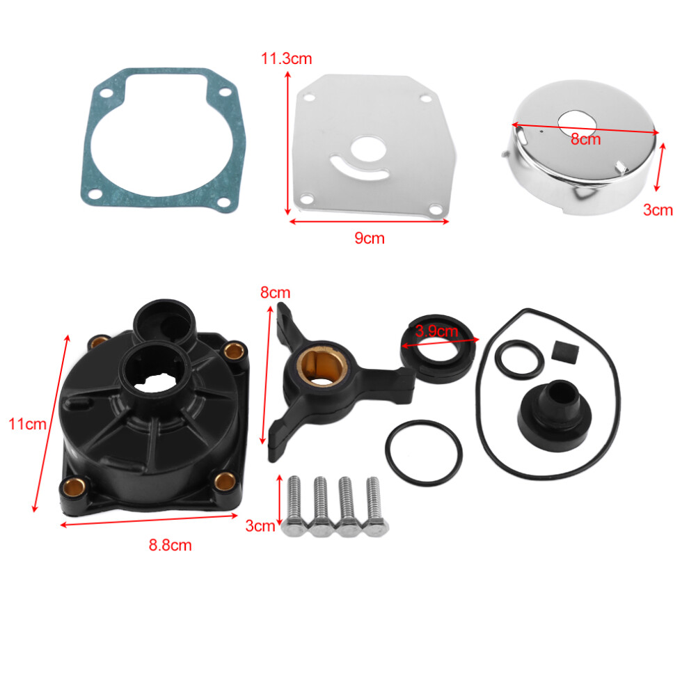 Water Pump Rebuild Kit For Outboard Motors 40-50 Hp Impeller Repair 4341362963692