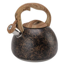 Stainless Steel Tea Kettle for Stove Top, Large Capacity Boiling Pot with Safe Security Whistle and Simple Touch Spout Control, Suitable for All Kinds