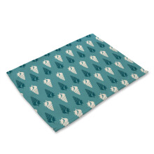 Decorative Dish Towel Set Soft Absorbent Kitchen Towels Niedliche Katze Print Dish Cloths with Hanging Loop for Home Decor Bathroom and Kitchen Use