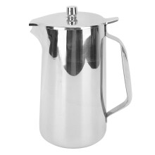 Cold Water Pitcher Stainless Steel Jug Beverage Dispenser 2L Fruit And Tea Excellent Insulation Dripless Spout Design Mirror Polished Surface Large Ca