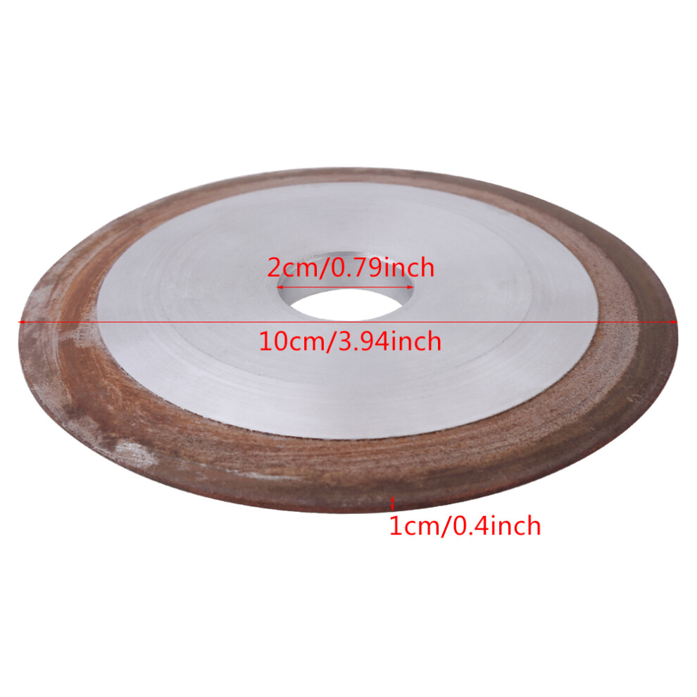 Durable 100Mm Resin Bond Diamond Wheel 180 Grit For Metal Grinding 8261362955816