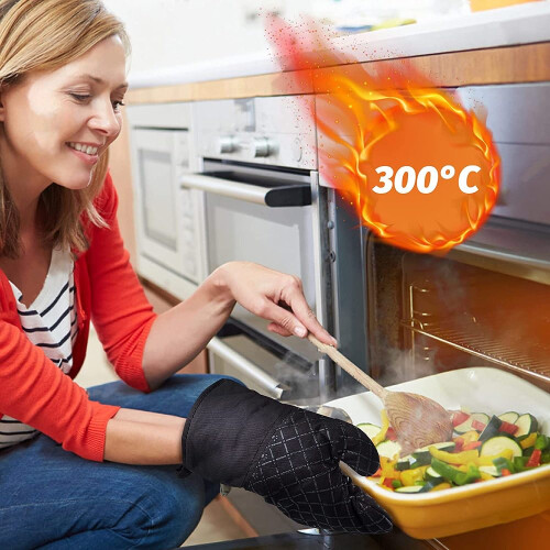 Γάντια φούρνου και μαξιλαράκια, ανθεκτικά στη θερμότητα γάντια φούρνου 2