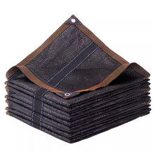 Scheurvast zonneschermnet 3x4m, veelzijdig te gebruiken tuinschaduwdoek van duurzaam HDPE-materiaal, zwart gaas voor bescherming van kas, terras en