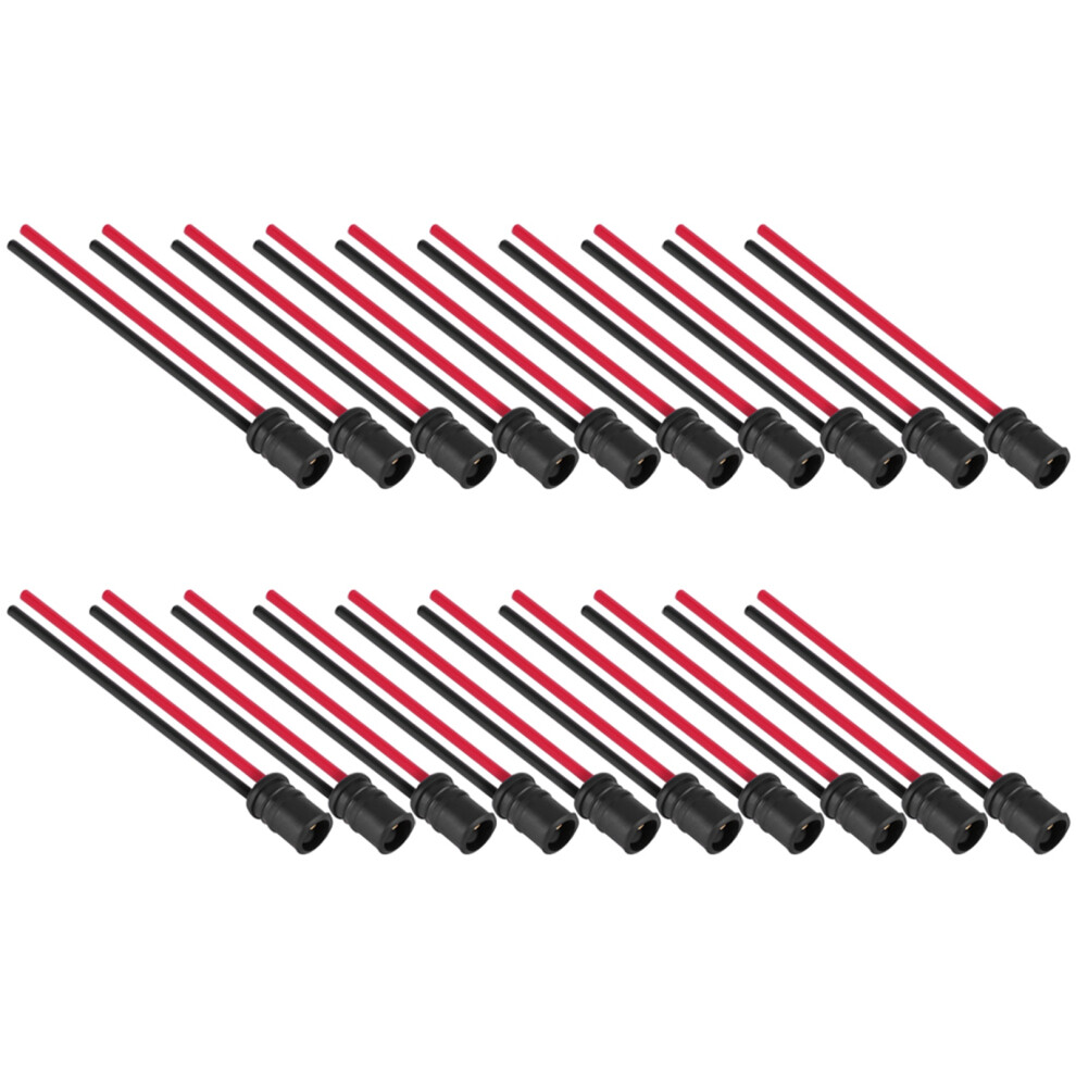 20Pcs T10 W5w Bulb Extension Socket Holder For Cars & Boats Light 9351362964709