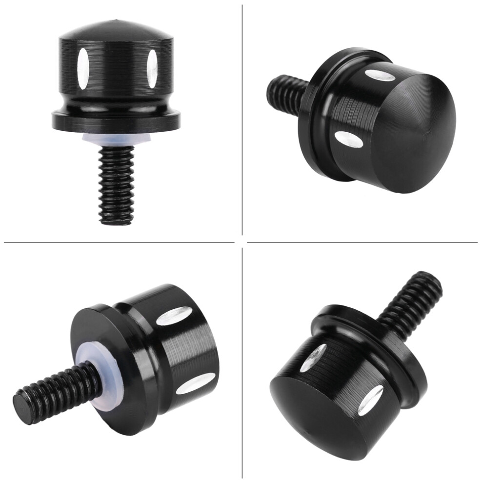 Motorcycle Rear Seat Aluminum Screws Cap Durable Bolt Mounting Hardware 3411362964980