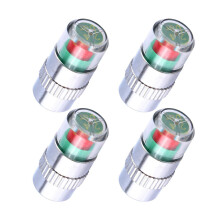 Automotive Tire Pressure Alert Caps, Low Power Consumption, Pressure Monitor, Stem Cover, Quick Installation