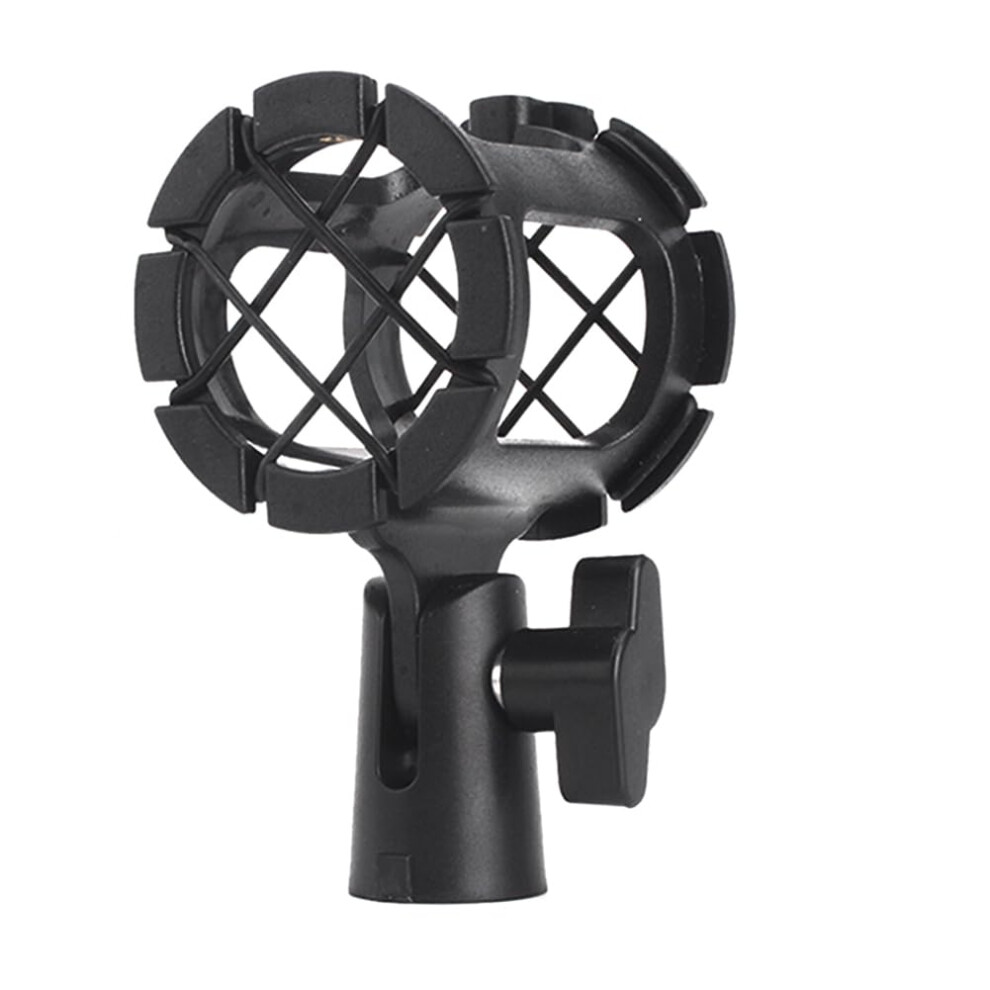 Universal For Condenser Microphone Shock Mount Antivibration Holder Clamp, Fits Most Mic Stands, Microphone Bracket 9105992235254