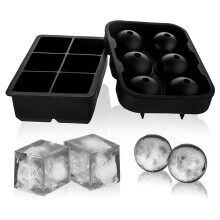 Ice Innovator, Forma de Gelo Multiuso, Forma de Silicone Flexível para Esferas de Gelo, Gelo de Derretimento Lento para Resfriamento Premium, Design
