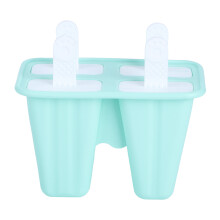 Faça você mesmo seus picolés gourmet com moldes de silicone de qualidade alimentar: quatro compartimentos exclusivos para criações