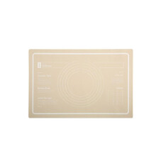 Antislip deegrolmat, hittebestendige siliconen bakmat, extra dik, voedselveilig, deegbeschermer met nauwkeurige maatverdeling, veelzijdig.