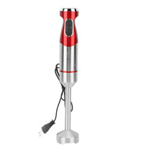 Liquidificador de mão emulsificador, motor potente em aço inoxidável para uso versátil, lâminas afiadas, batedor e espumador de leite, cabo