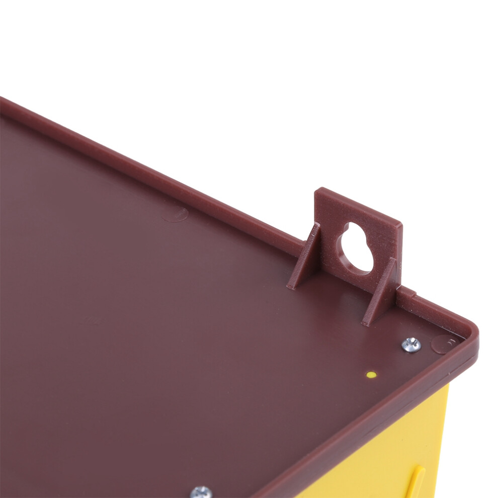 Durable Yellow Pollen Trap With Removable Ventilated Tray Beekeeping Tool 3781362968388