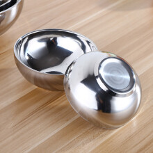Ciotole da portata a doppia parete, coperchio ermetico per mantenere la freschezza, design elegante per eventi formali o informali (13 cm, 1 pezzo)