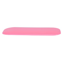 Eyelash Extension Glue Pad Reusable Silicone Makeup Tool Pink 12.5cm