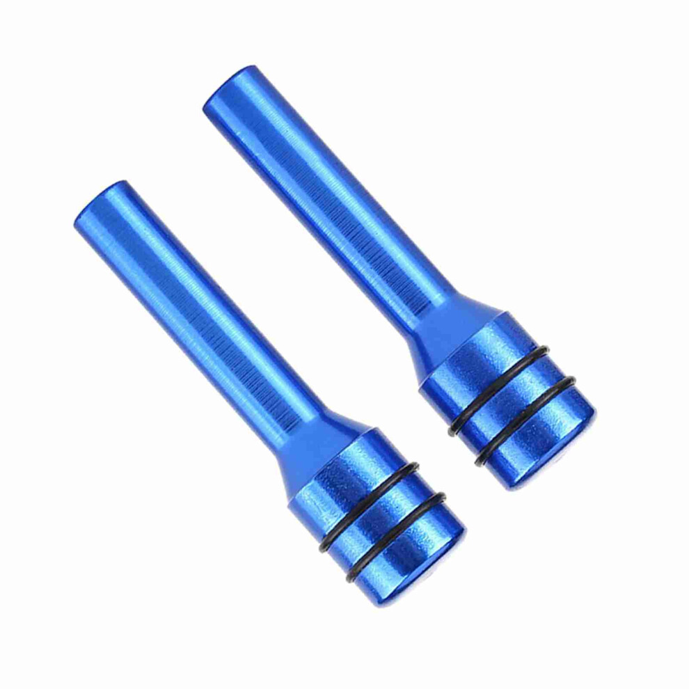 2Pcs Aluminum Interior Door Lock Pull Covers Universal Fit For Cars & Trucks 7901362970129
