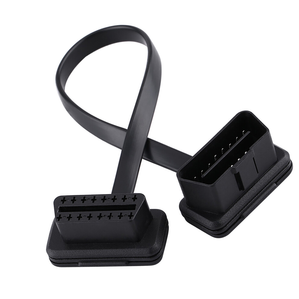 Obd2 Extension Cable 16 Pin Male To Female 30Cm/12Inch Diagnostic Adapter 8481362970187