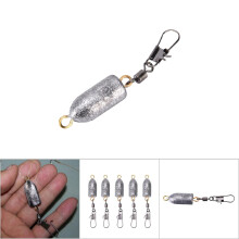 Angelschnüre Bullet 20g – 5 Stück für Angelausrüstung
