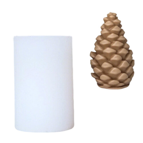 Flexible Pinecone Craft Mould for Plasters Holiday-7498