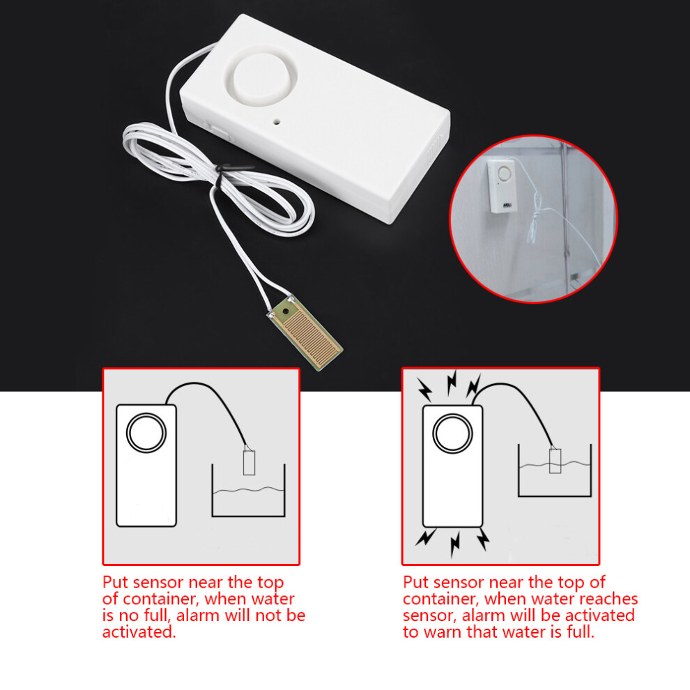 120Db Water Leak Alarm System For Fish Tanks Solar Heaters & More 3791362970434