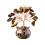 Natural crystal brokens stone wealth tree ornament-Blue 6