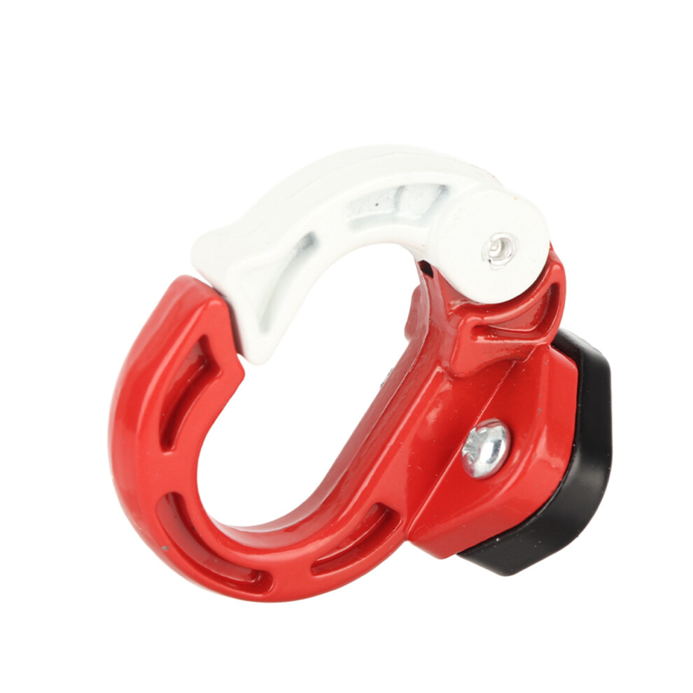 Durable Aluminum Helmet Hook Claw For Motorcycles & Scooters Red 7891362971519